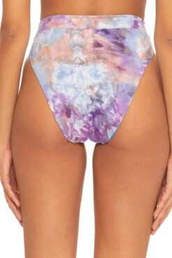 New Moon Banded High Waist Bikini Bottom -Cheap New Bikini World Store 105405 MU 167689