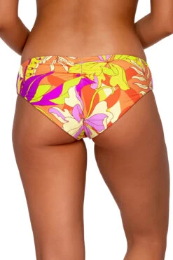 Alana Reversible Hipster Bikini Bottom -Cheap New Bikini World Store 19BPALAC Bikini Bottom Palace Garden Back