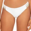 Avery Tab Side Hipster Bikini Bottom -Cheap New Bikini World Store 204327 Bikini Bottom White Front