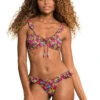 Maaji Jadie Ruffle Underwire Bikini Top -Cheap New Bikini World Store 2743SUN003 Bikini Top Monet Front