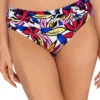 Unforgettable Banded Hipster Bikini Bottom