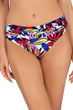 Unforgettable Banded Hipster Bikini Bottom