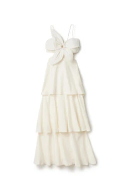 Farm Rio Off-White Flower Maxi Dress -Cheap New Bikini World Store 309145 Apparel Dress Off White Laydown