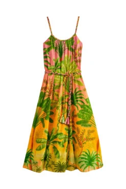 Farm Rio Sunrise Scenario Midi Dress -Cheap New Bikini World Store 309579 Apparel Dress Multi Laydown
