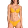 Maaji Dainty Reversible Underwire Bikini Top -Cheap New Bikini World Store 3205SUN012 Bikini Top Sunset Gold Front