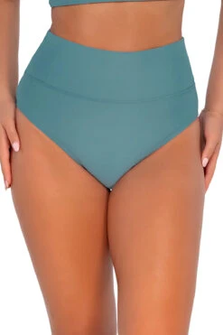 Hannah Banded High Waist Bikini Bottom