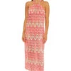 Serafina Crochet Halter Maxi Dress