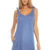 Bow Tie Tank Dress -Cheap New Bikini World Store 3768271 Apparel Dress Mist Front