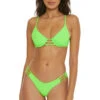 Emory Bralette Bikini Top -Cheap New Bikini World Store 483337 Bikini Top Lime Juice Front