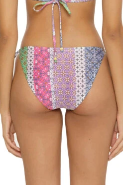 Demi Reversible Tie Side Hipster Bikini Bottom -Cheap New Bikini World Store 504427 Bikini Bottom Multi Back