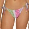Demi Reversible Tie Side Hipster Bikini Bottom -Cheap New Bikini World Store 504427 Bikini Bottom Multi Front