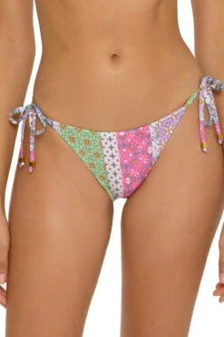Demi Reversible Tie Side Hipster Bikini Bottom