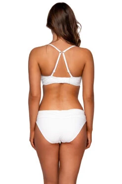 Crossroads Underwire Bikini Top (E-H Cup) -Cheap New Bikini World Store 52TEFGWHILI Bikini Top White Lily Back1
