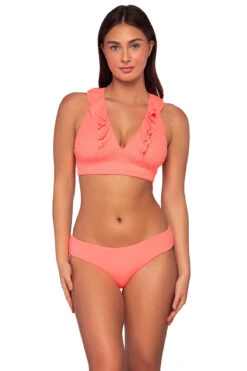 Willa Wireless Bralette Bikini Top ( D+ Cup)
