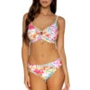Kauai Keyhole Underwire Bikini Top (E-H Cup) -Cheap New Bikini World Store 54TEFGTROBR Bikini Top Tropical Breeze Front