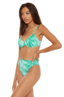 Sarah Tie-Dye Underwire Bikini Top -Cheap New Bikini World Store 823327 Bikini Top Jasper Front