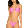 Lexi Bralette Bikini Top 1 Lexi Bralette Bikini Top -Cheap New Bikini World Store B2255T0 Bikini Top Neon Pink Front
