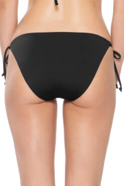 Tie Side Hipster Bikini Bottom -Cheap New Bikini World Store BEC BLACK BL Bottoms Back 93535
