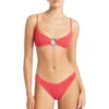 Lissio Bralette Bikini Top -Cheap New Bikini World Store BOUND413E Bikini Top Guava Eco Front