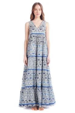 Chennai Ruffle Maxi Dress