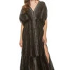 Leliti Plunge Maxi Dress