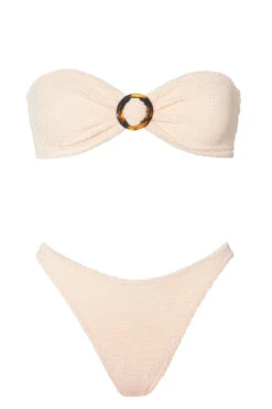 Flora Two Piece Bikini Set -Cheap New Bikini World Store FLORA BIKINI Bikini Set Blush Laydown