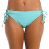 Island Goddess Loop Tie Side Hipster Bikini Bottom -Cheap New Bikini World Store LB0IG94 Bikini Bottom Ice Blue Front