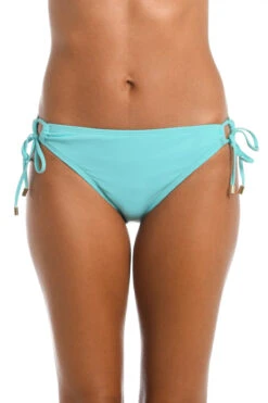 Island Goddess Loop Tie Side Hipster Bikini Bottom