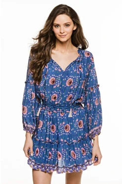 Maggie Long Sleeve Mini Dress
