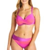 Cool Breeze Underwire Bikini Top -Cheap New Bikini World Store RBCB23357D Bikini Top Purple Crush Front