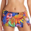 Night Safari Swim Skirt -Cheap New Bikini World Store RBNS23569 Bikini Bottom Multi Front
