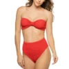 Ruby Two Piece Bikini Set -Cheap New Bikini World Store RUBY BIKINI Bikini Set Red Front