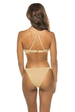 Ryan Shimmer Underwire Bikini Top -Cheap New Bikini World Store RYAN SH Bikini Top Champagne Back1