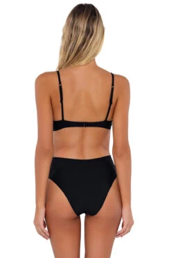 Avila Underwire Bikini Top -Cheap New Bikini World Store T538TBLACK Bikini Top Black Back