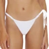 Mila Tie Side Hipster Bikini Bottom -Cheap New Bikini World Store WAT 660F Bikini Bottom Water Lily Front